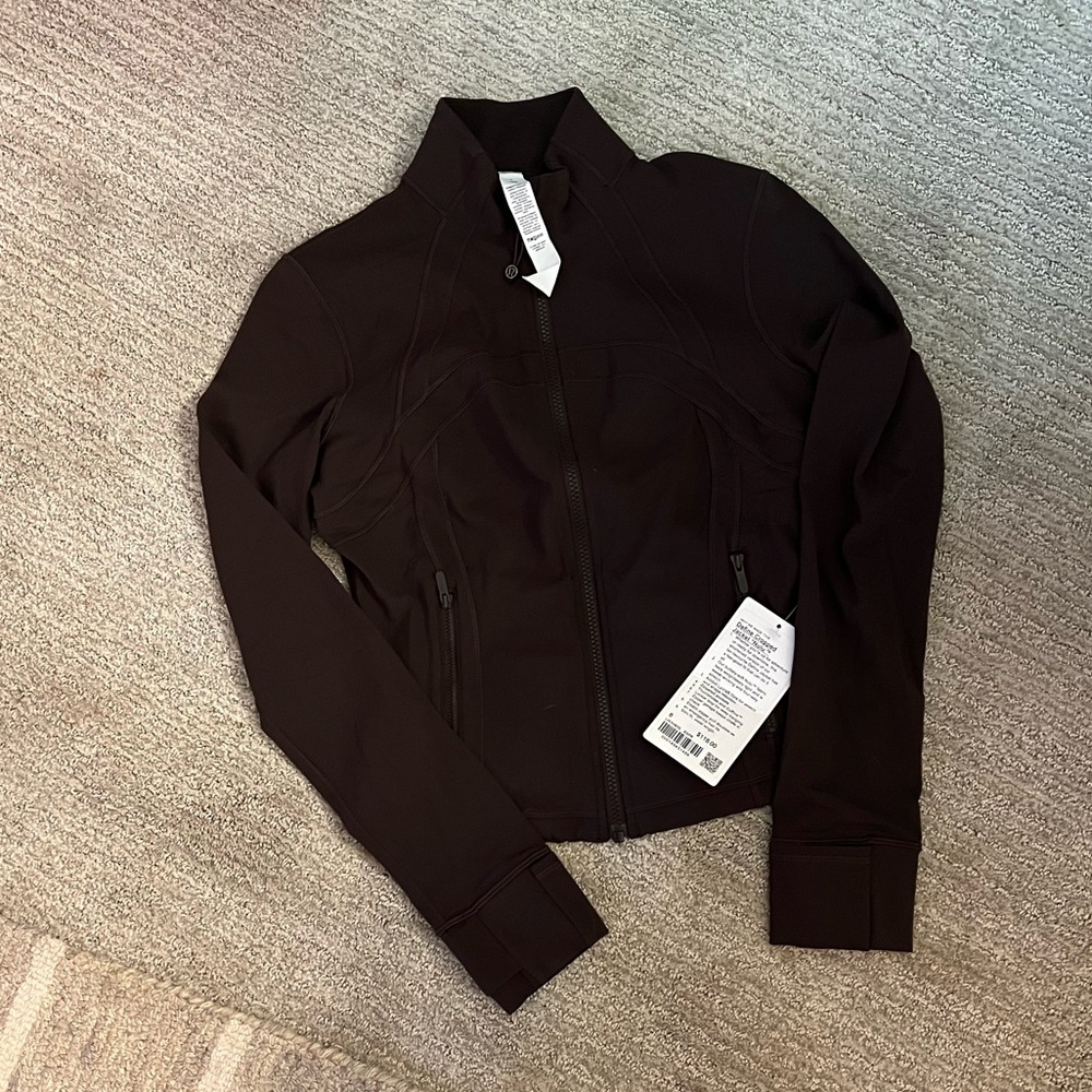 Lululemon define crop jacket nulu